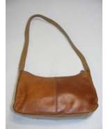 Vintage Kenneth Cole Small Two Toned Brown Leather Purse Shoulder Strap - €27,35 EUR