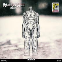2023 SDCC Attack On Titan Colossal Titan Exclusive Figpin #1314 LE 750 - $842.86 MXN