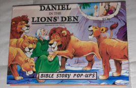 Vintage Daniel In The Lions Den Pop Up Book Waldman Publishing  - £9.41 GBP