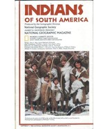 National Geographic March 1982 Map/Poster - Indians of South America - $4.50 CAD