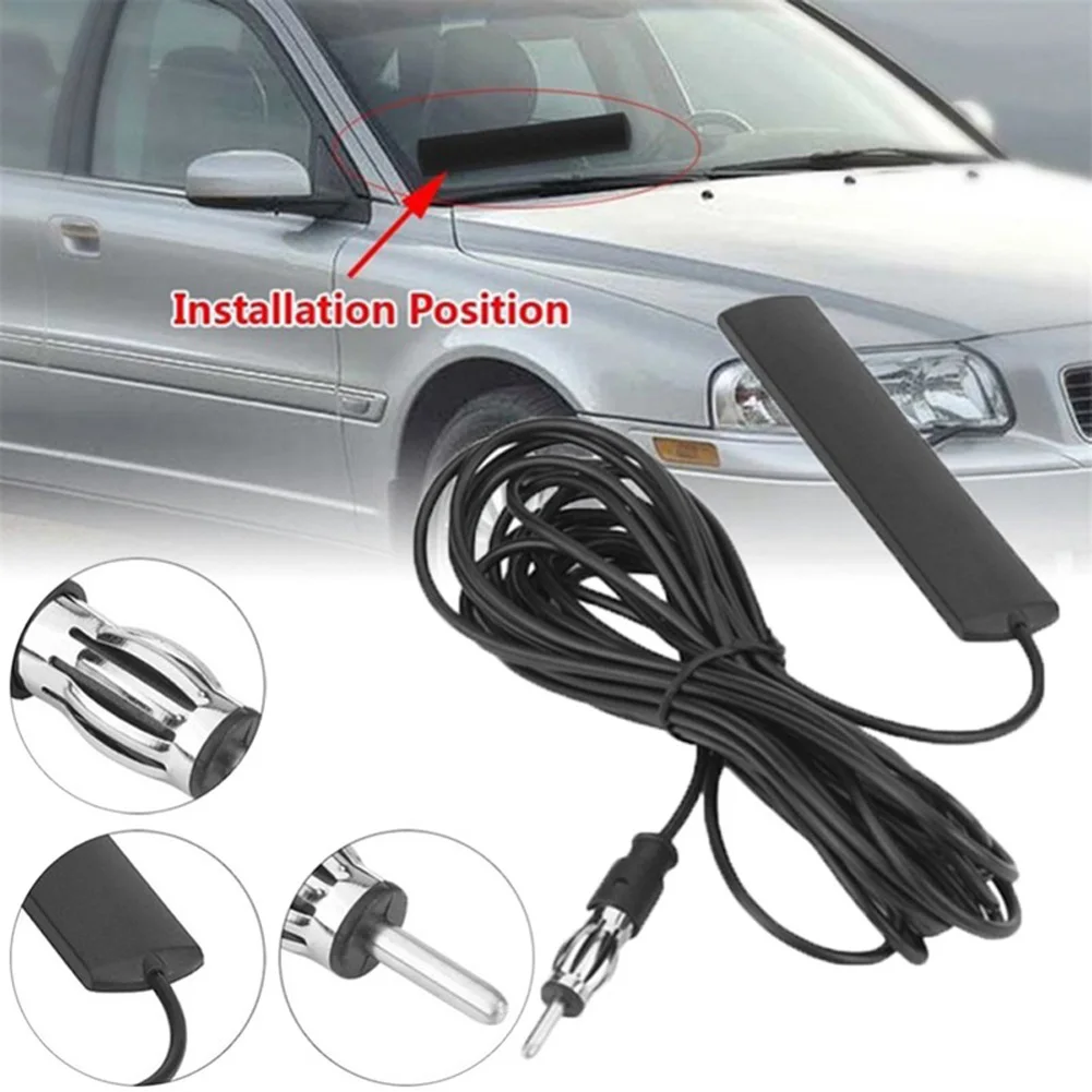 Hidden Car Radio Antenna - Universal AM/FM Signal Booster for Vehicles - £11.82 GBP