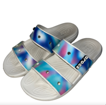 Crocs Classic Solarized Sandal Tie Dye Women Size 10  Men 8 Iconic Comfo... - £16.01 GBP