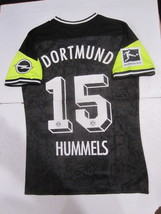 Mats Hummels #15 Borussia Dortmund Special Edition Black Neon Soccer Jersey 2021 - £87.92 GBP