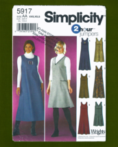 Simplicity 5917, Size AA (XXS, XS, S) - £6.25 GBP