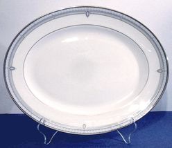 Lenox Sheraton Blue Oval Serving Platter 13.25&quot; Classics Collection USA New - $1,614.46 MXN