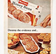 1966 Morton Honey Buns Advertisement Frozen Baked Desserts Vintage DWJJ11 - $19.99