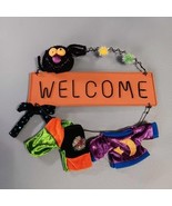 Halloween Welcome Sig Dee Collector&#39;s Choice Orange And Black With Metal... - €12,71 EUR