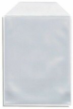 50 CPP Clear Plastic Sleeve with Flap, Fits 14mm DVD Artwork 100 micron - £14.15 GBP