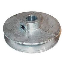 Chicago Die Cast 200A 2" x 5/8" Die-Cast V-Grooved Pulley - $9.95