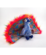 Ty Beanie Baby &quot;Flashy&quot; The Peacock 2000 With Tags - £7.86 GBP