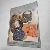 Purse Strings macrame handbags 14 designs by Liz Miller and Rose Brinkley  - $9.98