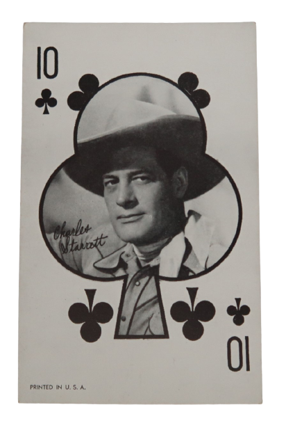 Primary image for 1940's Arcade Machine Mutoscope Card Western Star Charles Starrett
