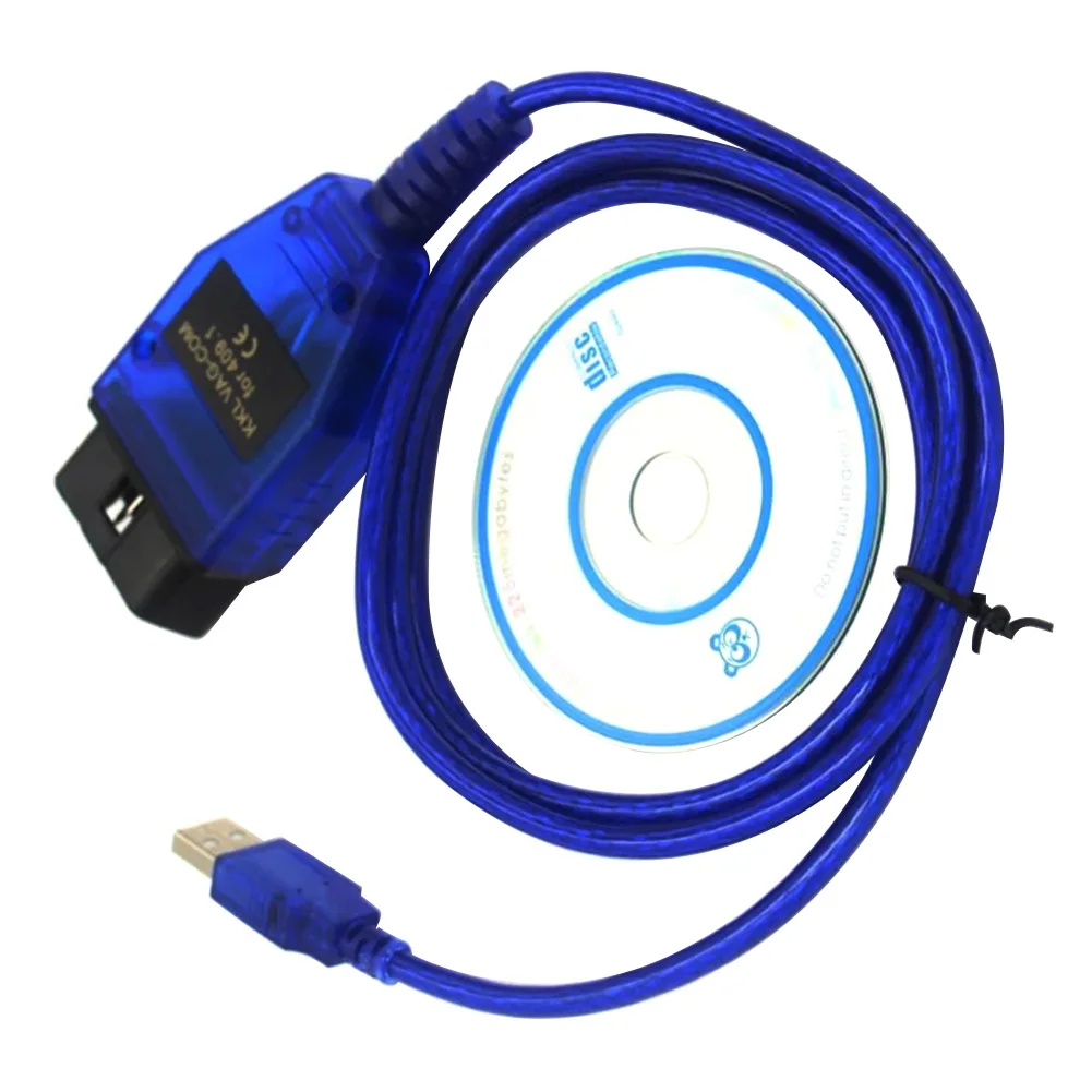 Vag Com 409.1 Kkl FT232RL 9241A OBD2 Usb Interface Diagnostic Cable Vag 409 For - £78.74 GBP