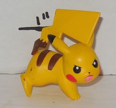 Pokemon Pikachu 1.5&quot; PVC Anime Figure Cake Topper #2 - £7.61 GBP
