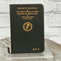 1936 Church Manual of the First Church of Christ Scientist Boston Mary Eddy - £9.15 GBP