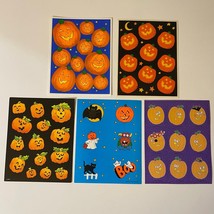 Vintage Pumpkins Halloween Stickers - £12.50 GBP