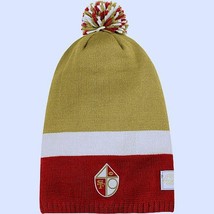 San Francisco 49ers Cuffless Knit Beanie Hat Long Winter Ski Cap Toque NWT NFL - £11.17 GBP