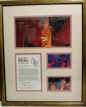 Walt Disney&#39;s Villains Series JAFAR Cast Member Exclusive Lithograph  - $123.75