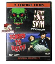 I Eat Your Skin and Scared to Death DVD Horror Movies - previously viewed - £7.03 GBP