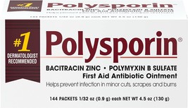 Polysporin First Aid Topical Antibiotic Ointment with Bacitracin Zinc &amp; Polymyxi - £52.91 GBP