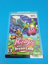 Kirby Return to Dreamland Wii Blockbuster Backer Card BACKER CARD ONLY N... - $19.79