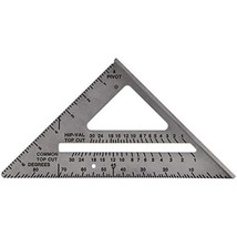 CRAFTSMAN CMHT42790 7 IN ALUMINUM RAFTER SQUARE - $23.31