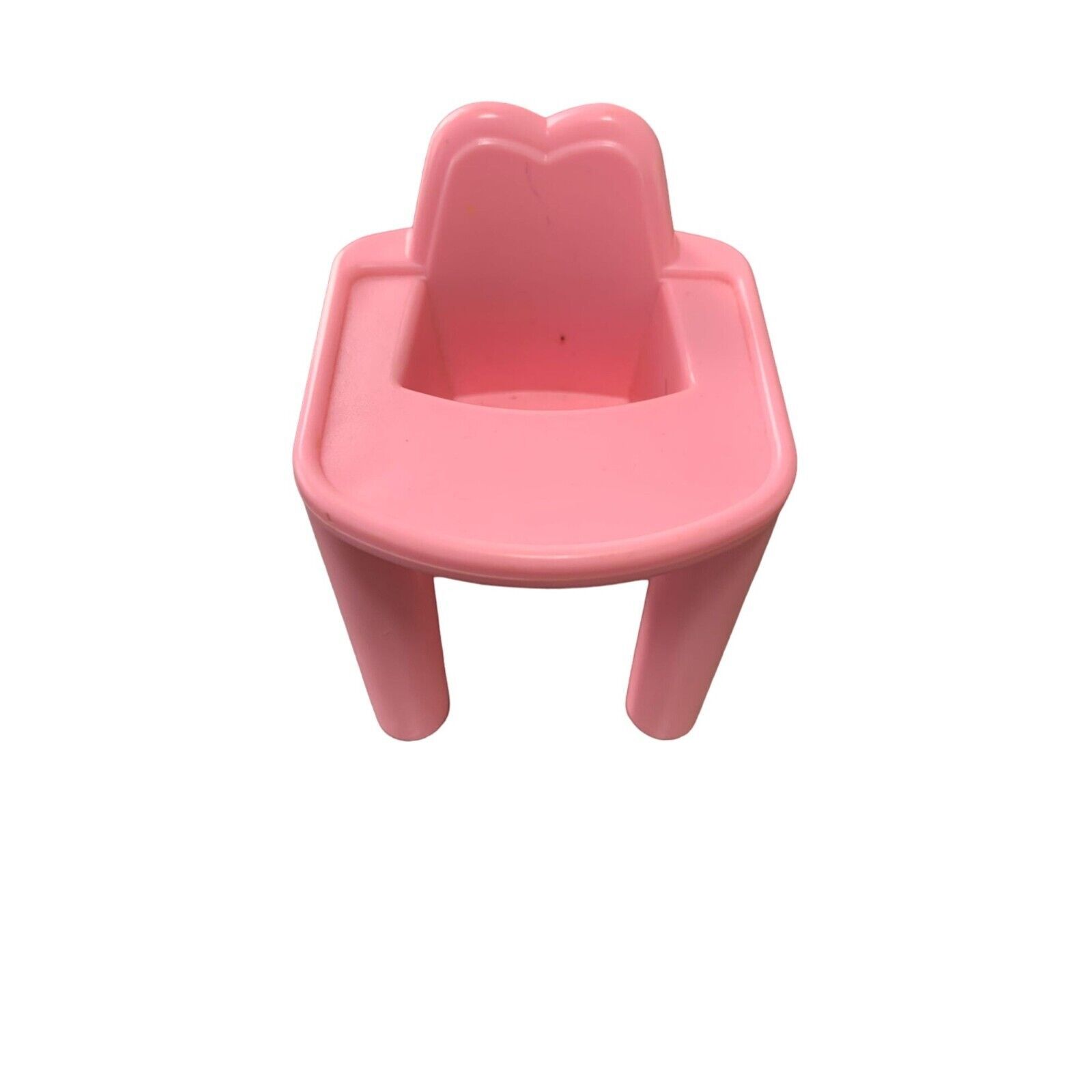 Fisher Price Playskool Victorian Dollhouse Pink Baby High Chair Plastic m-6095 2 - $10.88