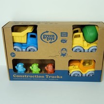 Green Toys Construction Trucks Vehicle Set 3 Pack Pretend Play Motor Ski... - $81.45 CAD