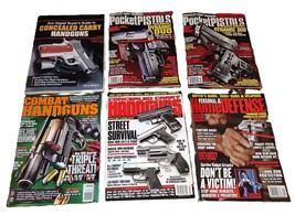 Gun Digest Magazine Pocket Pistols Home Defense Concealed Combat Handgun 6pc Lot - £23.97 GBP