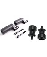 Pro-tek Frame Slider Swing Arm Spool Kit Kawasaki 1999 2000 ZRX1100 Blac... - $1,235.31 MXN