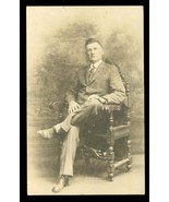 Vintage Postcard Portrait Photo CE Kerfoot Washington DC Business Man - €11,12 EUR