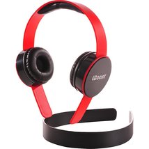 iBoost HP9933RD Stereo Headphones with Mic, Red - £14.50 GBP