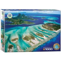 EuroGraphics Coral Reef 1000-Piece Panoramic Puzzle - $15.95