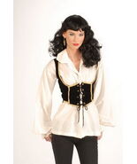 BUCCANEER BEAUTY PIRATE VEST FEmALE ADULT HAL... - $19.68