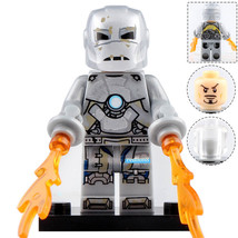Iron Man (Mk 1) Marvel Superhero Custom Printed Lego Compatible Minifigure Brick - £2.39 GBP