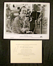SIDNEY LUMET :DIRECTOR: (SIGN AUTOGRAPH AWARDS CARD &amp; PHOTO( - $395.99