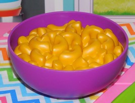 Learning Resources Macaroni and Cheese Bowl Childrens Play food Realistic Faux - £11.84 GBP