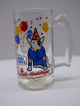 Retro 1987 Spuds MacKenzie Party Animal Budweiser Bud Light Beer Mug Stein 12oz - £8.01 GBP