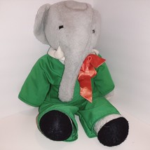 Babar The Elephant 19&quot; Plush Vintage EDEN 1977 w/o Crown Stuffed Animal - £11.68 GBP