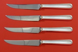 Calvert by Kirk Sterling Silver Steak Knife Set 4pc HHWS Custom Made 8 1/2&quot; - £255.53 GBP