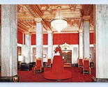 San Francescano Hotel Principale Hall San Francisco Ca Unp Cromo Cartoli... - £3.17 GBP