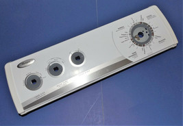 Whirlpool Washer : Control Panel Housing w/End Caps (8578807) {P4346} - £29.90 GBP