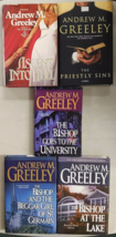 Andrew M Greeley Hardcover The Bishop And The Beggar Girl Of St. Germain The  X5 - £19.77 GBP