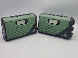 Eddie Bauer Camping Emergency Solar Powered Portable AM FM Radios Lot of... - $13.84