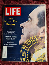 Life November 15 1968 Nov 68 Richard Nixon Edwin Newman Gordon Parks Scientology - £5.40 GBP