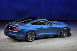 2016 Ford Mustang Shelby GT350 (Blue) Poster 24 X 36 Inch - £16.16 GBP
