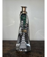 Adam Jablonski Candlestick Holder Leaded Crystal Glass Signed Hand Blown... - $3,535.66 MXN