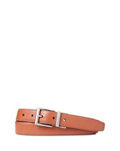 Polo Ralph Lauren Men's Reversible Leather Dress Belt Brown Cognac-38 - £38.56 GBP