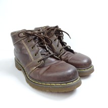 Dr. Martens AirWair Ankle Work Boots Mens Size 10 Brown Leather 12119 Un... - $37.95