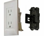 Wirecon Mobile Home/RV White Decorator Wall Receptacle With Plate - $11.95